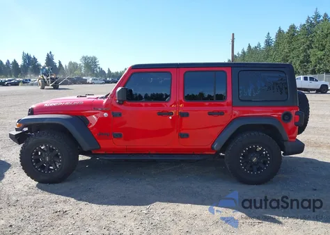 2019 Jeep Wrangler Unlimited Sport Altitude 4X4 z USA, uszkodzony, nr VIN 1C4HJXDG1KW632621